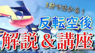 1分で分かる反転空後のやり方解説amp講座！【スマブラSP】 [upl. by Yromem306]