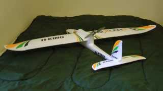 GyroStabilized Flaperons Bixler 2 wing configuration [upl. by Ahsimat]