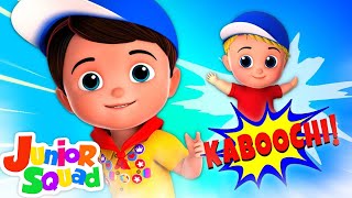 Kaboochi Dance Song for Kids  Junior Squad Cartoons  Videos amp Music for Children [upl. by Licht578]