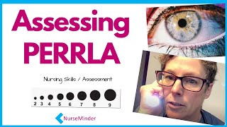 How to Assess Eyes for PERRLA Nursing Skills [upl. by Camden]