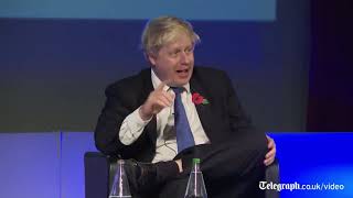 Boris Johnson says Chiasmus [upl. by Eniamrahs475]