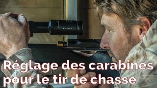 FDC33 TV Réglage des carabines pour le tir de chasse [upl. by Naggem]