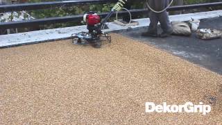 DekorGrip Installation using the Hover Trowel [upl. by Keviv203]