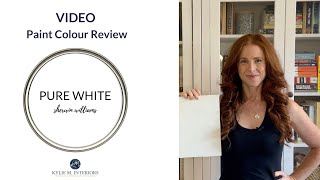 Paint Colour Review Sherwin Williams Pure White SW 7005 [upl. by Llenahc845]