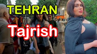 Tajrish Bazaar Tehrans Walking Street  Iran City Tour 4K 🇮🇷 [upl. by Eran620]