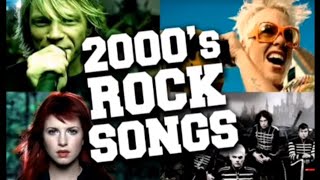 As 50 melhores músicas de Rock dos anos 2000 [upl. by Ojillib]