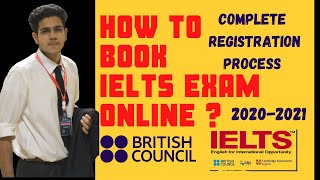 how to book ielts exam online with british council Registration Process for IELTS Exam [upl. by Ainivad]