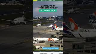 AEROPORTO DE CONGONHAS AO VIVO shorts [upl. by Eisse327]