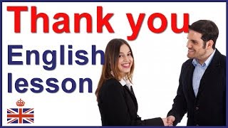 THANK YOU and THANKS  How to thank someone in English [upl. by Peih180]