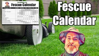 Fescue Lawn Calendar [upl. by Camellia]