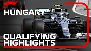 2019 Hungarian Grand Prix Qualifying Highlights [upl. by Ahsenhoj471]