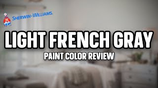 Paint Colors For 2021  Light French Gray Sherwin Williams  Interior Design [upl. by Hersh372]