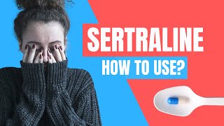 How to use Sertraline Zoloft  Doctor Explains [upl. by Athalia]