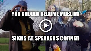 quotYou Sikhs should become Muslimquot Sikhs  Speakers Corner  Jan 2016 1 [upl. by Anehta]