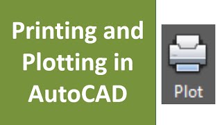 How to print drawing in AutoCAD [upl. by Laden762]