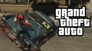 GTA 4 Carmageddon Mod  Funny Moments w Mods [upl. by Dugan]