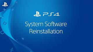 Reinstalling System Software  PS4 [upl. by Kohsa]