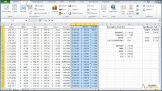 Times series stationarity in Excel  UPDATED [upl. by Renae]