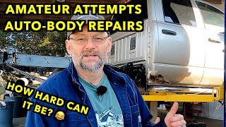 Dodge Ram Rust Repair Rocker Panel amp Cab Corner Ram Rescue Part 2 [upl. by Adehsor]