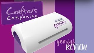 Crafters Companion Gemini Review and Instructions [upl. by Eppillihp665]