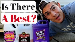 Best Auto Degreaser Super Clean Super Degreaser Purple Power [upl. by Most]