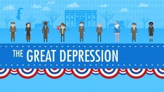 The Great Depression Crash Course US History 33 [upl. by Henig]