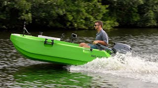 Ultra Affordable light weight plastic Boat Polycraft 300 Tuffy walkthrough [upl. by Mickie660]