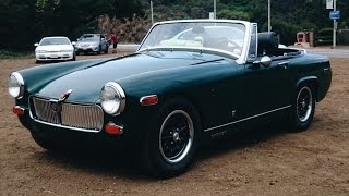 1971 MG Midget MKIII  One Take [upl. by Ferreby]