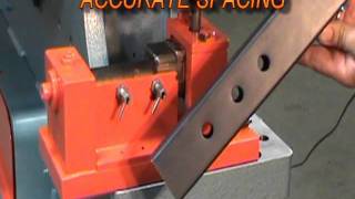 Scotchman Metal Square Tube Punch for USA Made Ironworker [upl. by Nuhsar]