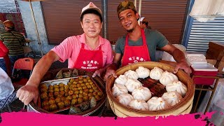 Surinamese CHINESE amp INDONESIAN Breakfast Markets Tour  Paramaribo Suriname [upl. by Alie]