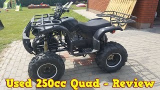 Cheap Chinese 250cc Quad ATV After 2 Years  Review  Test Run [upl. by Gabriel]