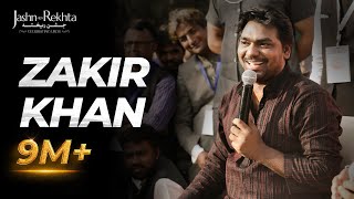 Zakir Khan  JashneRekhta 2017 [upl. by Robinia623]