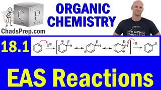 181 Electrophilic Aromatic Substitution  Organic Chemistry [upl. by Donnamarie]