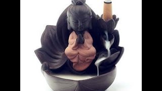 HOW TO Use Backflow Incense Burner For Waterfall Effect [upl. by Leschen30]