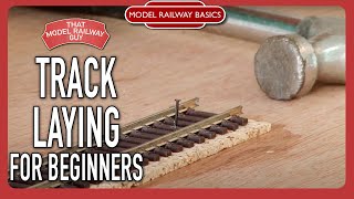 Track Laying For Beginners  Model Railway Basics Episode 2 [upl. by Nama]