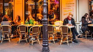 A Look At The Parisian Cafe Scene Paris France [upl. by Gudren]