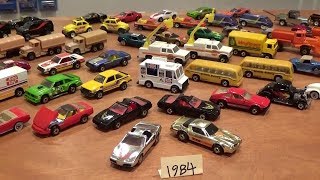 1984 Hot Wheels  Complete Collection  Year By Year YBY [upl. by Sigfrid]