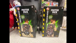 Spirit Halloween Ghostbusters Proton Packs Adult vs Kids [upl. by Inor]