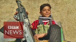 Islamic State are all monsters says 14 year old Yazidi boy [upl. by Stroud]