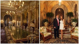 ★ Inside Donald Trump’s Mar a Lago Estate In Palm Beach  HD [upl. by Nnylassej]