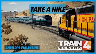 TSW4  Take A Hike  Metrolink EMD F125  Antelope Valley Line  Train Sim World 4 [upl. by Rrats]