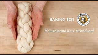 How to braid a six strand loaf [upl. by Mountford885]