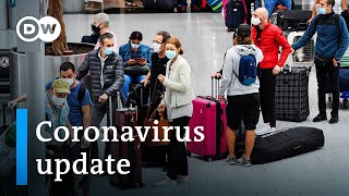 Coronavirus update The latest COVID19 news from around the world  DW News [upl. by Weatherby]