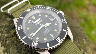 How to HandWind Set the Time amp Date Of The Invicta Pro Diver 8926OB Affordable Automatic Watch [upl. by Adnilec]