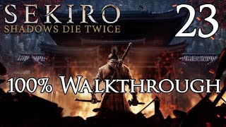 Sekiro Shadows Die Twice  Walkthrough Part 23 Fountainhead Palace [upl. by Neenaj]