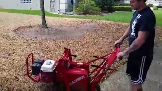 Sod removal process Grass removal with a sod cutter  How To Remove Grass  How To Remove Sod [upl. by Arracahs]