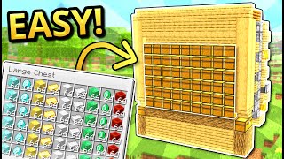 Minecraft MULTI Item Sorting System Silent Lagless Easy Expandable [upl. by Sowell]