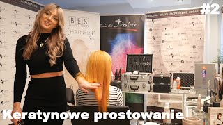 KERATYNOWE PROSTOWANIE WŁOSÓW  film szkoleniowy [upl. by Nawd]