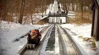 Toboggan Run at Pokagon State Park [upl. by Sinaj]