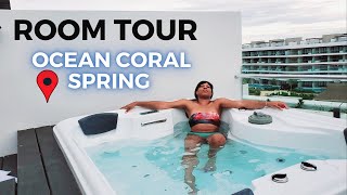 HOTEL ROOM TOUR  Ocean Coral Spring  Junior Suite Privilege [upl. by Airamahs490]